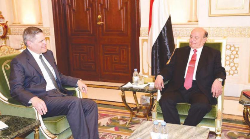 Yemen Devlet Başkanı, ABD ve Rusya büyükelçileri ile görüştü