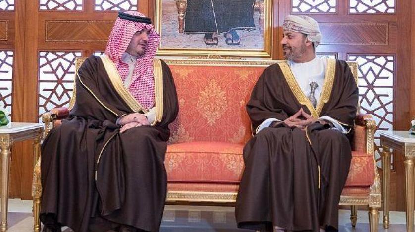 Suudi Arabistan İçişleri Bakanı Ummanlı mevkidaşı ile bir araya geldi