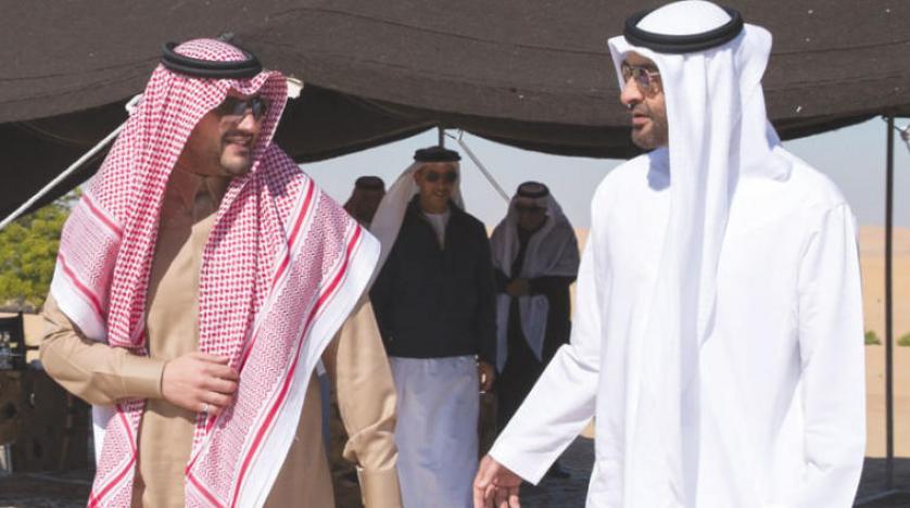 Abu Dabi Veliaht Prensi, Suudi Arabistan İçişleri Bakanı ile görüştü