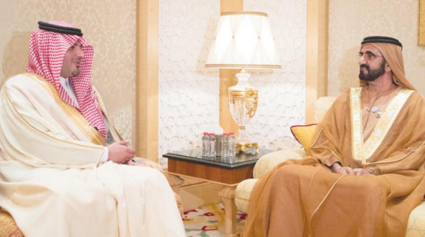 Dubai Emiri, Suudi Arabistan İçişleri Bakanı ile bir araya geldi