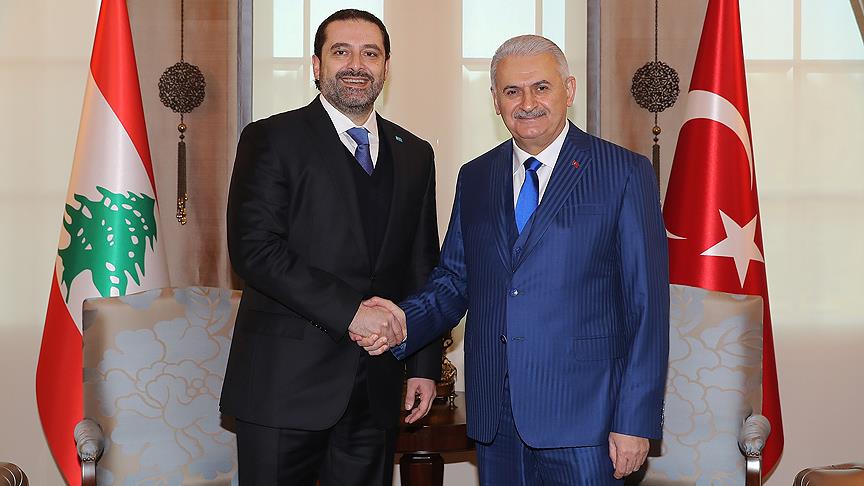 Başbakan Yıldırım, Lübnan Başbakanı Hariri ile görüştü