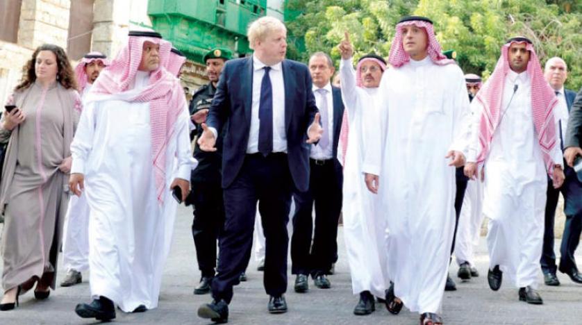 İngiliz Dışişleri Bakanı, Cidde’de ziyaretlerde bulundu