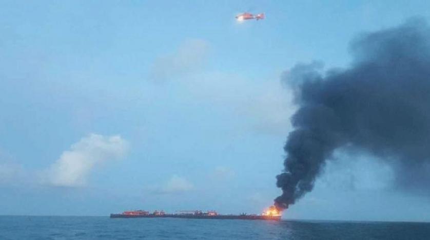 İran petrol tankeri, yük gemisine çarptı: 32 kişi kayıp