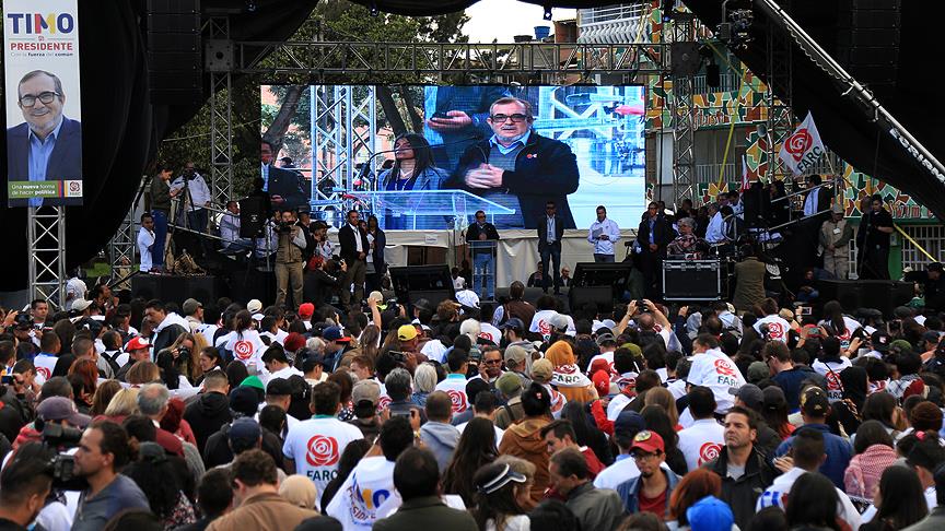 Kolombiya’da FARC seçim çalışmalarına başladı