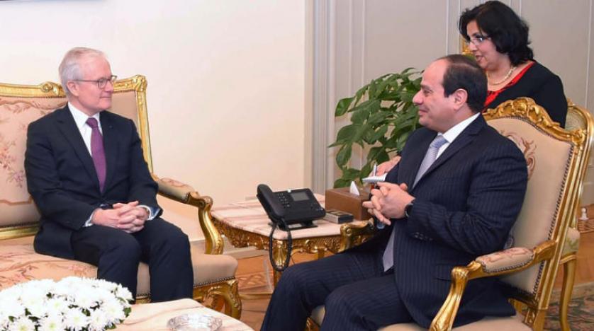 Sisi, Fransız İstihbarat Başkanı Emie ile Ortadoğu krizini görüştü