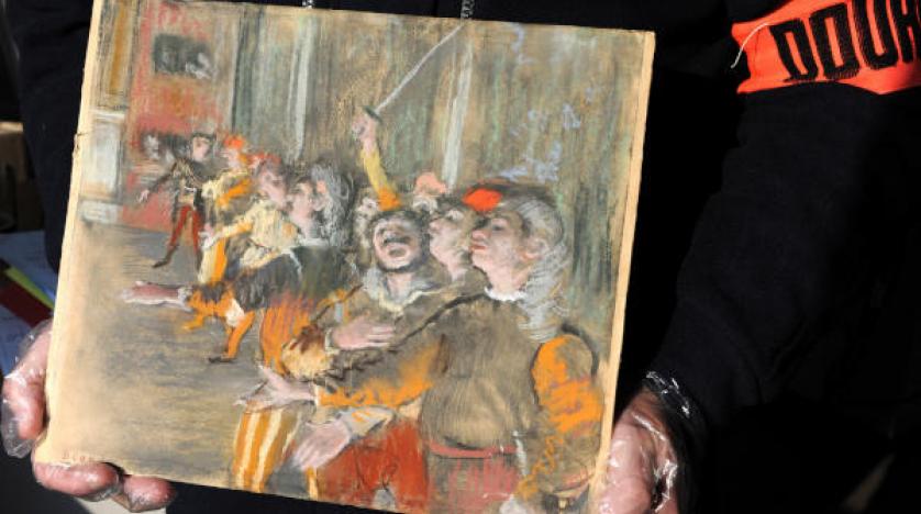 Fransız Sanatçı Degas’ın çalınan tablosu 9 yıl sonra bulundu