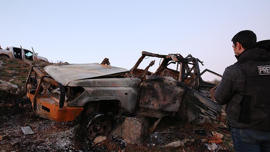 Afrin’de intihar saldırısı girişimi tank atışıyla engellendi