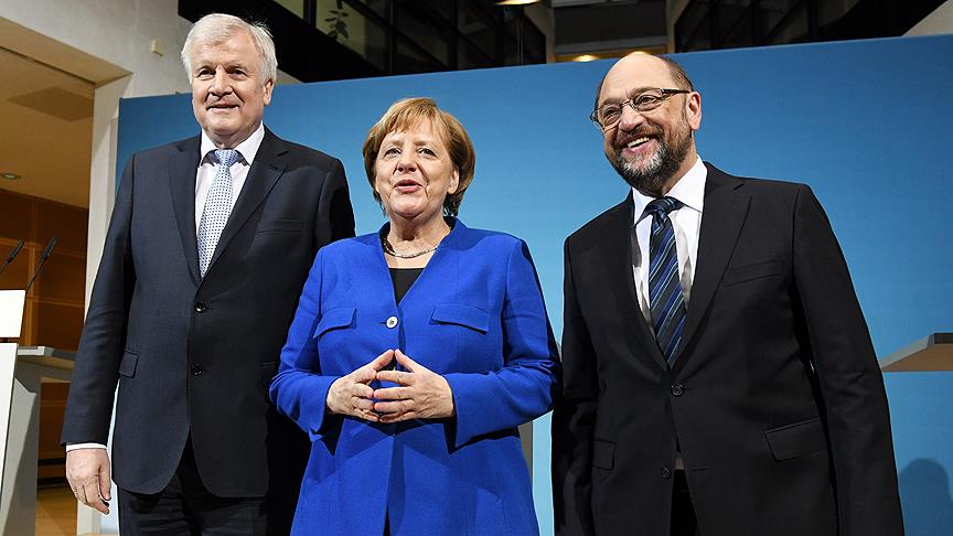 Almanya’da CDU/CSU ile SPD koalisyon için anlaştı