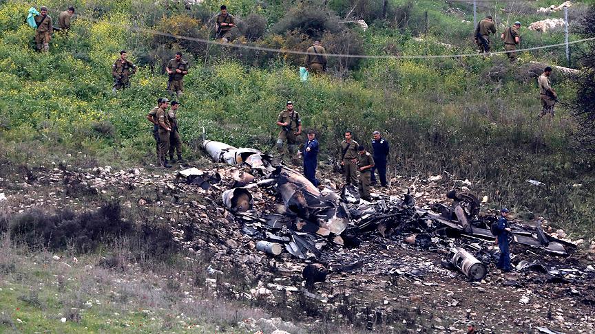 İsrail savaş uçağının düşürülmesiyle ilgili ayrıntılar ortaya çıktı