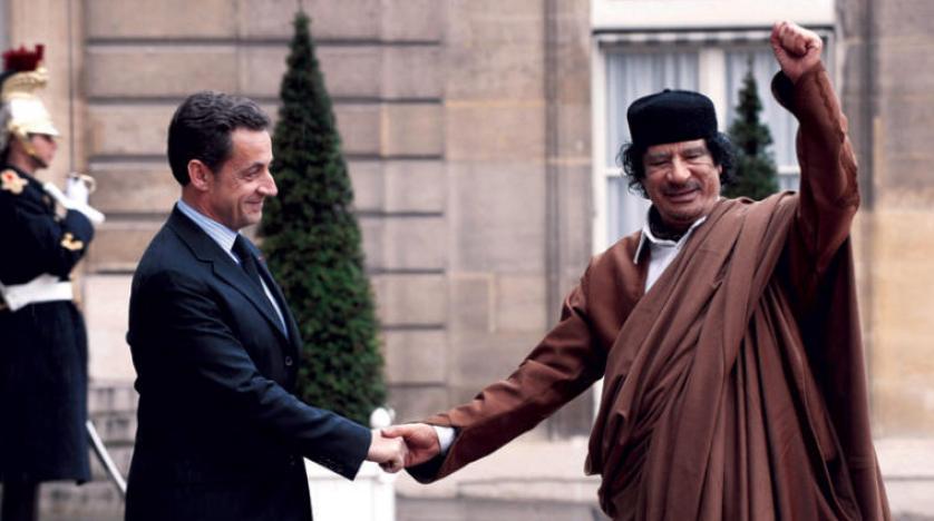Kaddafi ve Sarkozy… Soru işaretleri