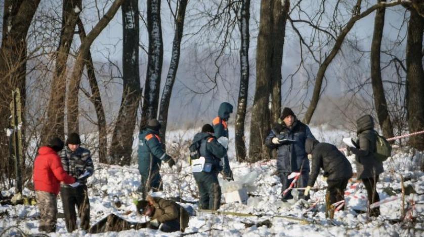 Rusya, uçak kazasının ardından arama çalışmalarına başladı