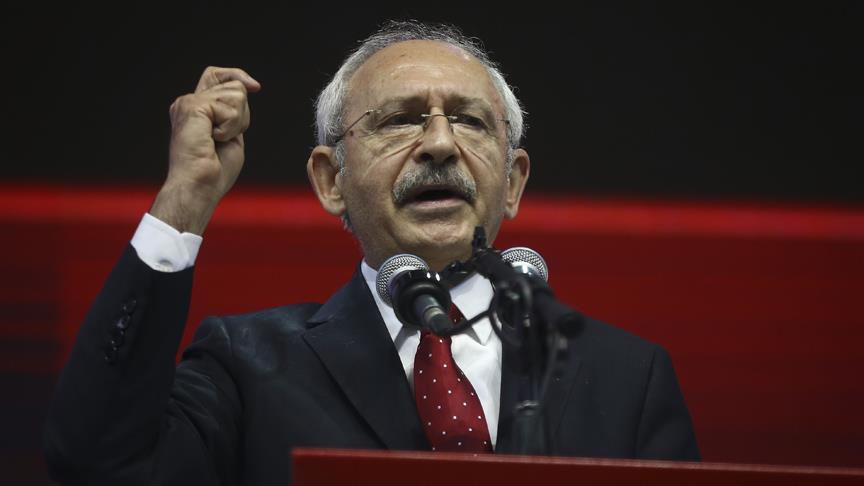 Kılıçdaroğlu yeniden CHP Genel Başkanı seçildi