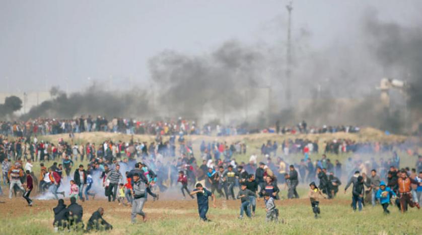 Ezher, işgal güçlerinin Filistinlilerin yürüyüşleri bastırma operasyonlarını kınadı
