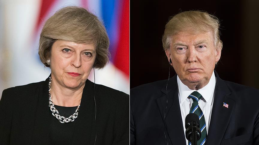 Trump, May ile Rusya’yı görüştü