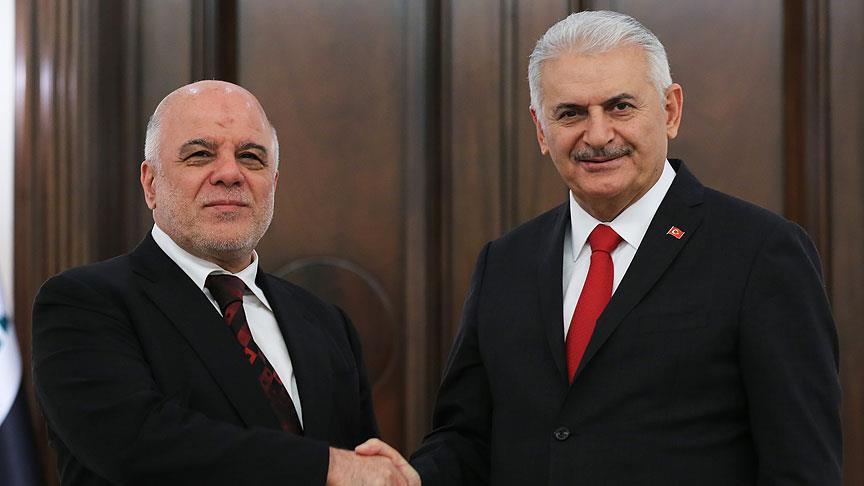 Başbakan Yıldırım ile Irak Başbakanı İbadi telefonda görüştü