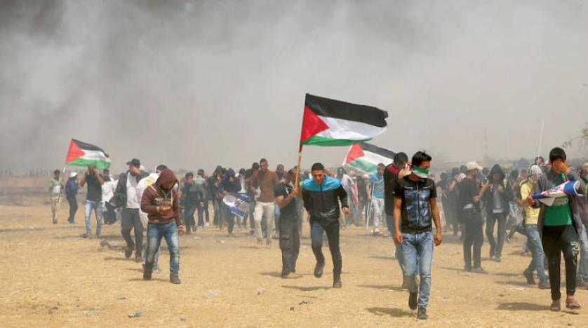 Bayrak Yakma Cuması’nda yüzlerce Filistinli yaralandı