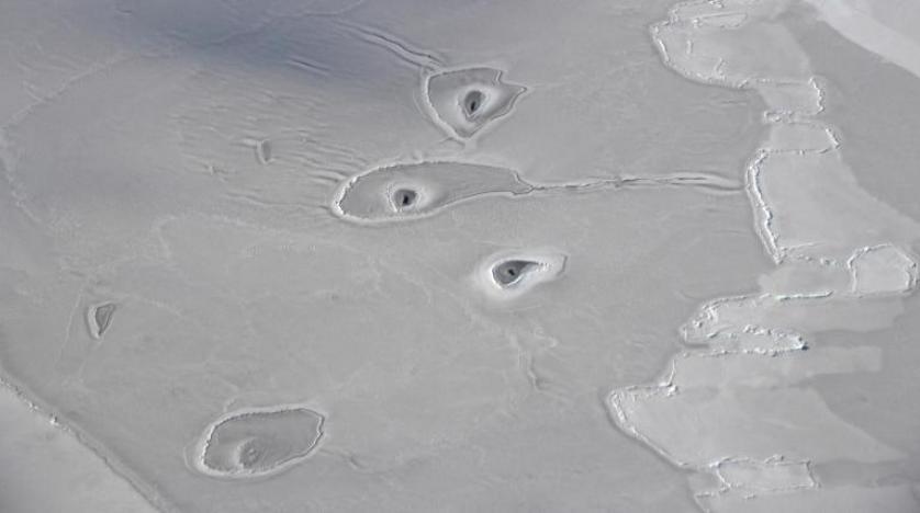 Kuzey Kutbu’ndaki tuhaf şekiller NASA bilim insanlarını şaşkına uğrattı