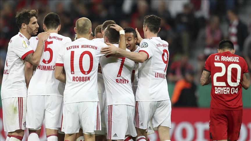 Almanya Kupası’nda ilk finalist Bayern Münih oldu