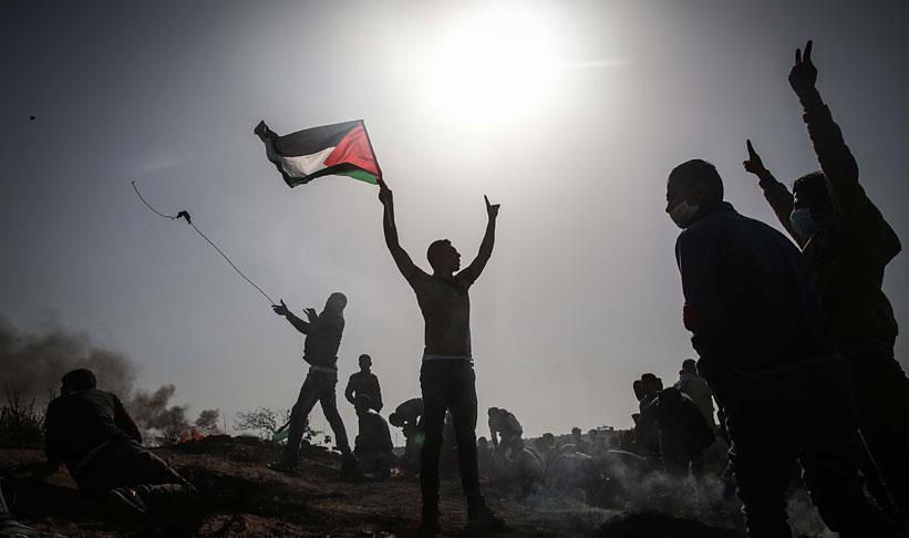 Gazze’de ‘Büyük Dönüş Yürüyüşü’nde dördüncü cuma