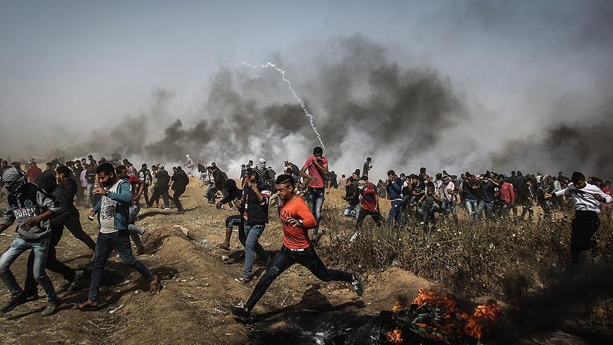 Gazze’de ‘Büyük Dönüş Yürüyüşü’nde beşinci cuma
