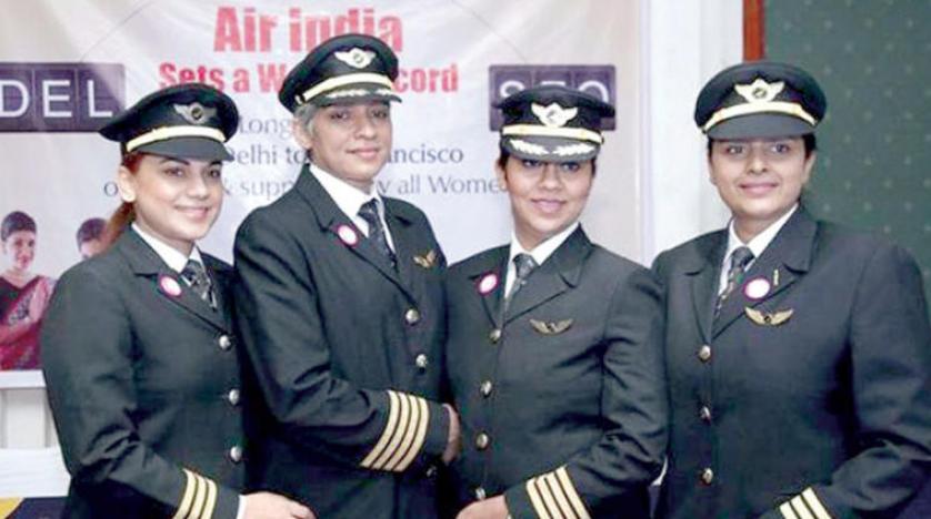 Dünyanın en çok kadın pilotuna sahip ülke Hindistan