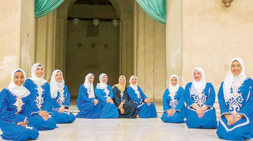 ‘Hûr’ kadın ilahi grubu Mısır’daki erkek ilahi sanatçılarıyla yarışıyor