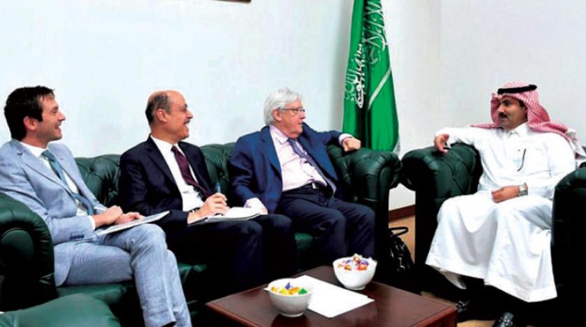 Suudi Arabistan’ın Yemen Büyükelçisi Al-i Cabir, Griffiths ile görüştü
