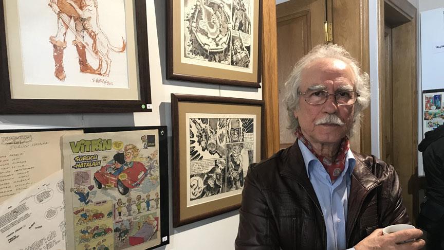 Kadıköy’de ’80’li Yıllardan Çizgiler’ karikatür sergisi açıldı