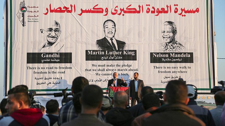 Hamas Siyasi Büro Başkanı Heniyye: Büyük Dönüş Yürüyüşü müzakerelerde yeni bir sayfa açtı