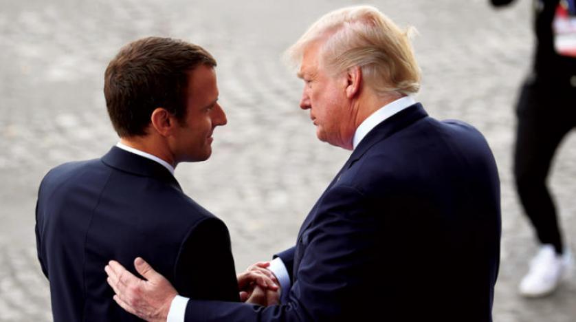 Macron, Washington ziyaretine başladı