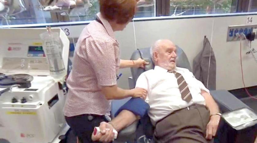 Avustralyalı adam yaptığı kan bağışları ile milyonlarca çocuğun hayatını kurtardı