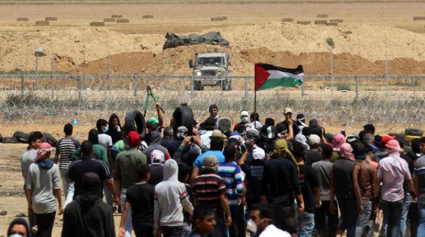Gazze’deki Büyük Dönüş Yürüyüşü’nde bir filistinli öldürüldü