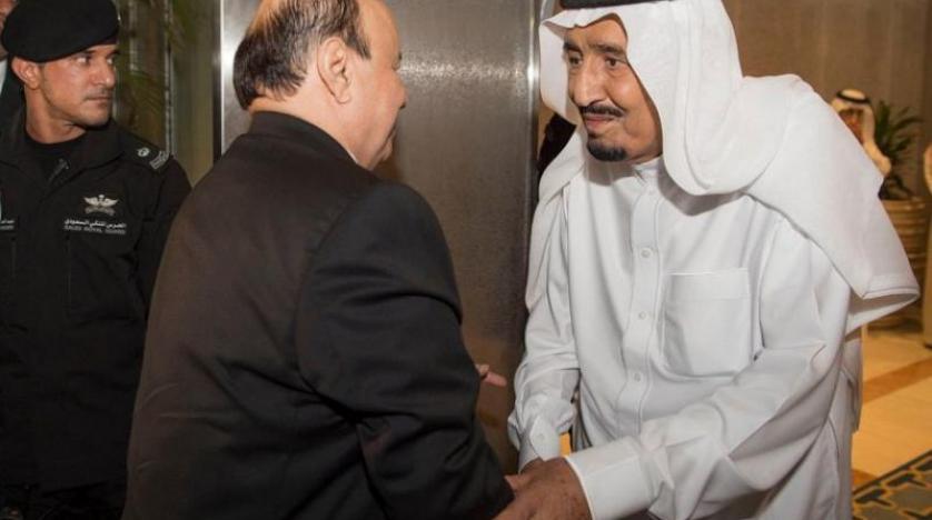 Kral Selman, Yemen Cumhurbaşkanı Hadi’yi ağırladı