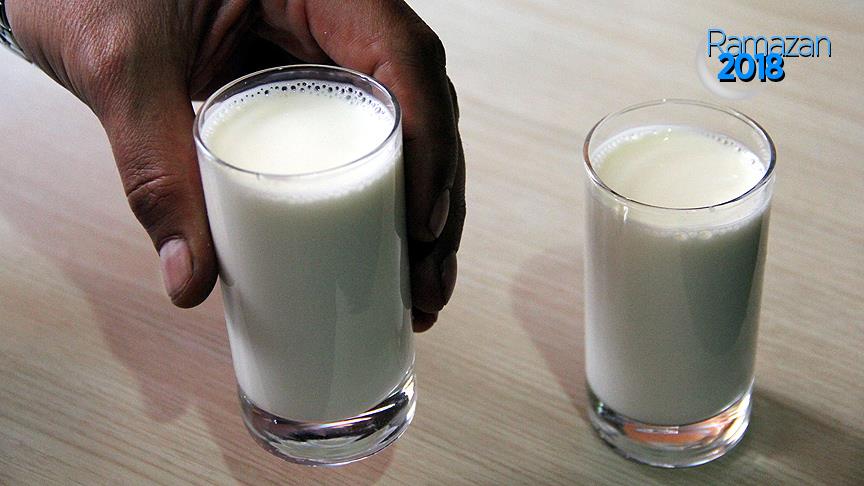 ‘Sahurda bir bardak süt için’ önerisi