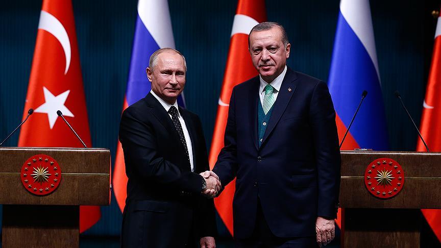 Erdoğan ve Putin telefonda görüştü