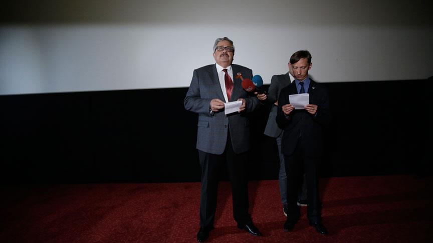 Rus Büyükelçi ‘Sobibor’ filminin galasında