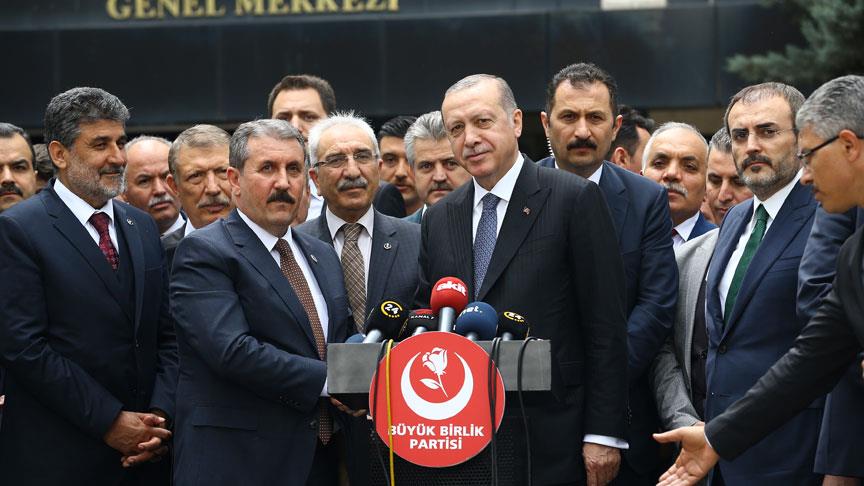 Cumhurbaşkanı Erdoğan’dan ortak miting açıklaması