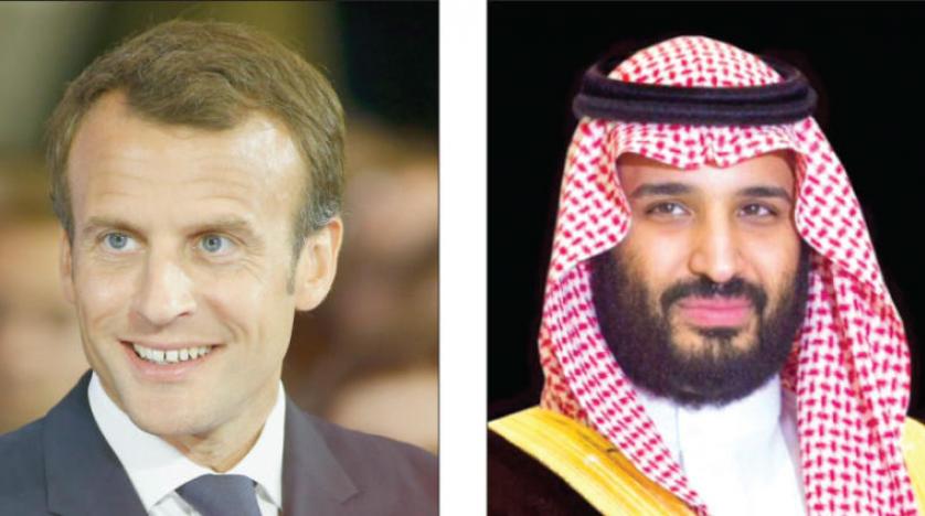 Veliaht Prens Muhammed bin Selman, Macron ile görüştü