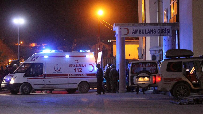 Hakkari Çukurca’da askeri konvoya roketli saldırı