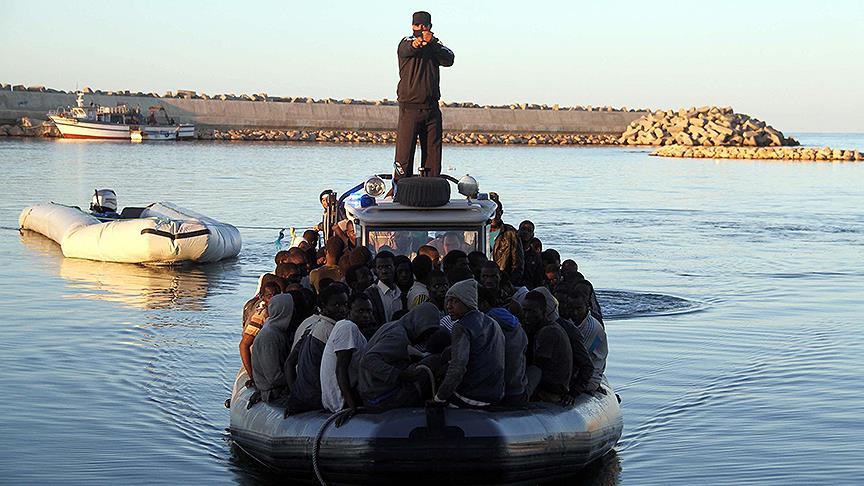 Libya açıklarında 152 göçmen kurtarıldı