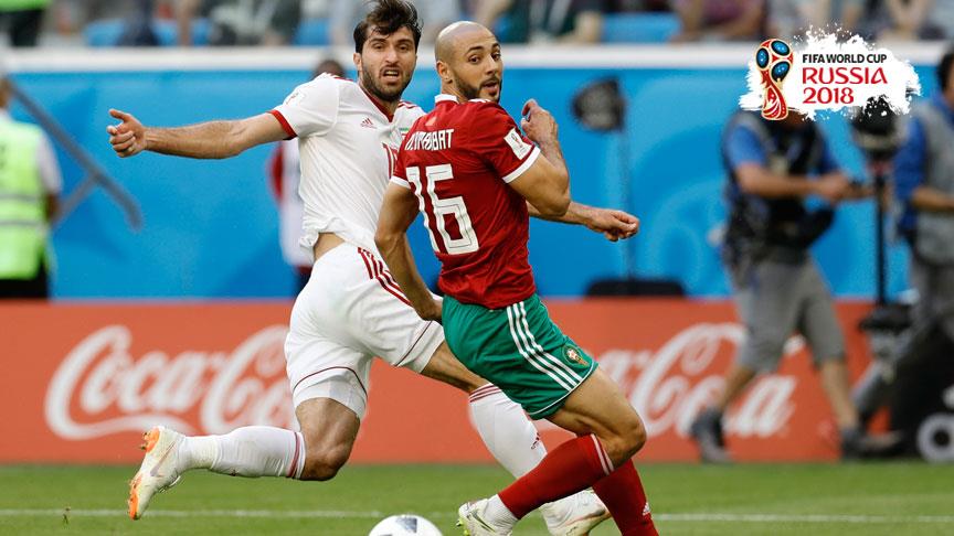 İran, Fas’ı 90+5’te bulduğu golle 1-0 mağlup etti