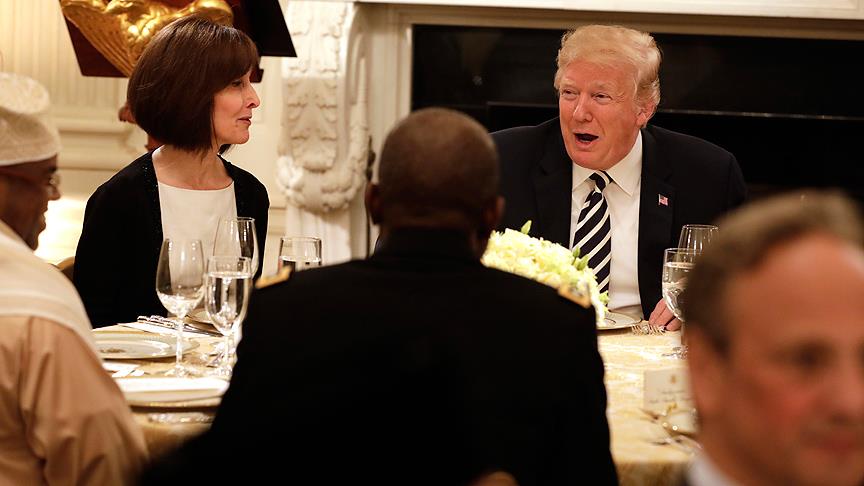 Trump’tan Beyaz Saray’da ilk iftar
