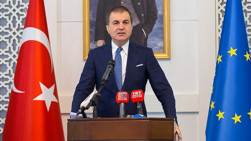 AB Bakanı Çelik: AB 18 Mart anlaşmasına uymayacağını ilan etmiştir