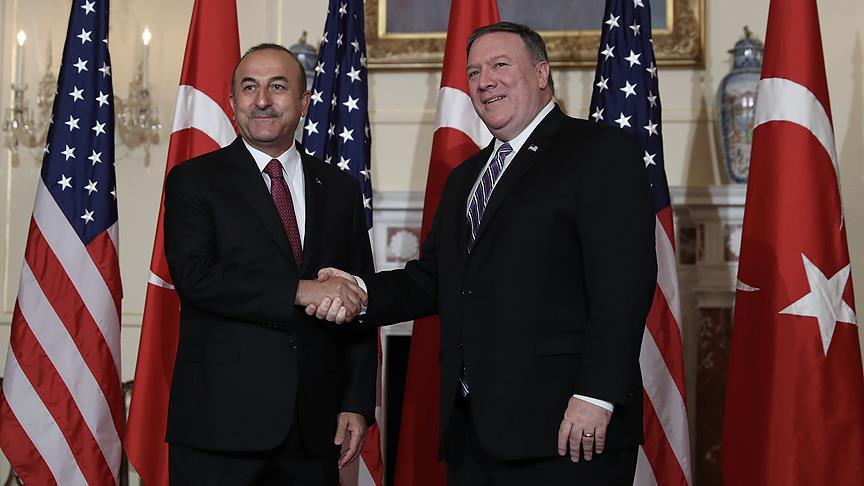 Çavuşoğlu ile Pompeo görüştü