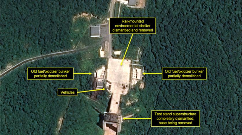 Kuzey Kore uydu fırlatma sahasındaki tesisi kapatıyor
