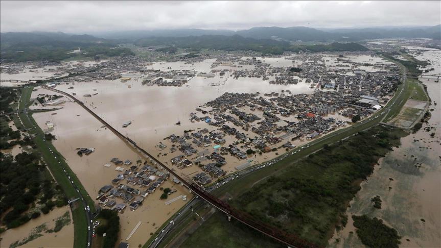 Japonya’daki sel felaketinde ölenlerin sayısı 222’ye yükseldi