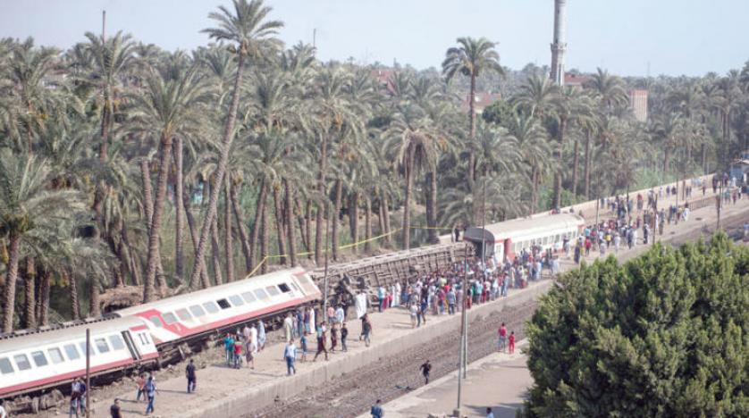 Mısır’da Giza tren kazası soruşturması sürüyor