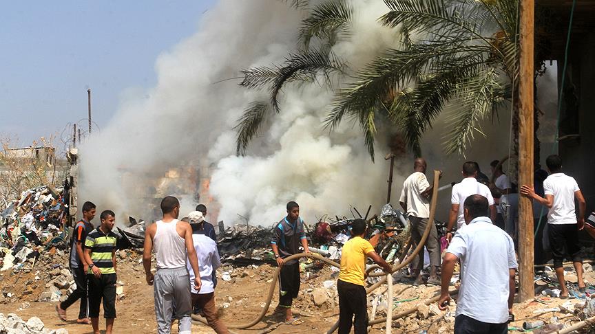 Gazze’de patlama: 2 ölü