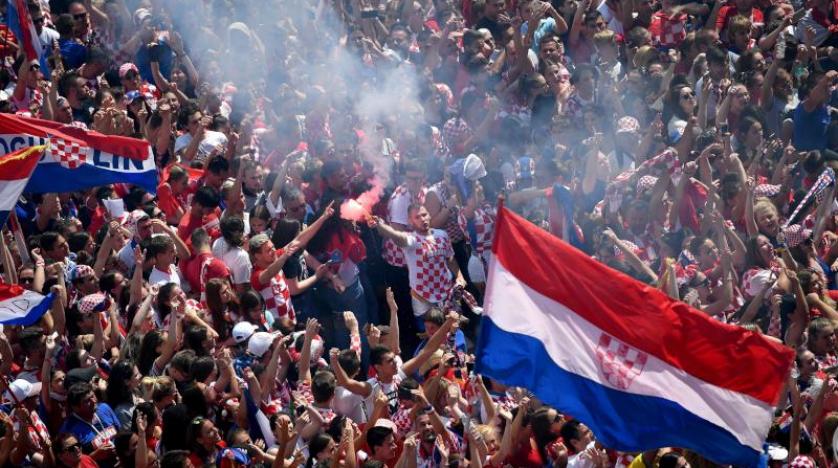 Hırvatistan Milli Takımı kahramanlar gibi karşılandı