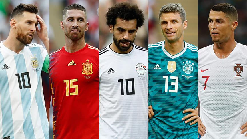 ‘Yıldızlar’ 2018 Dünya Kupası’nda tutunamadı